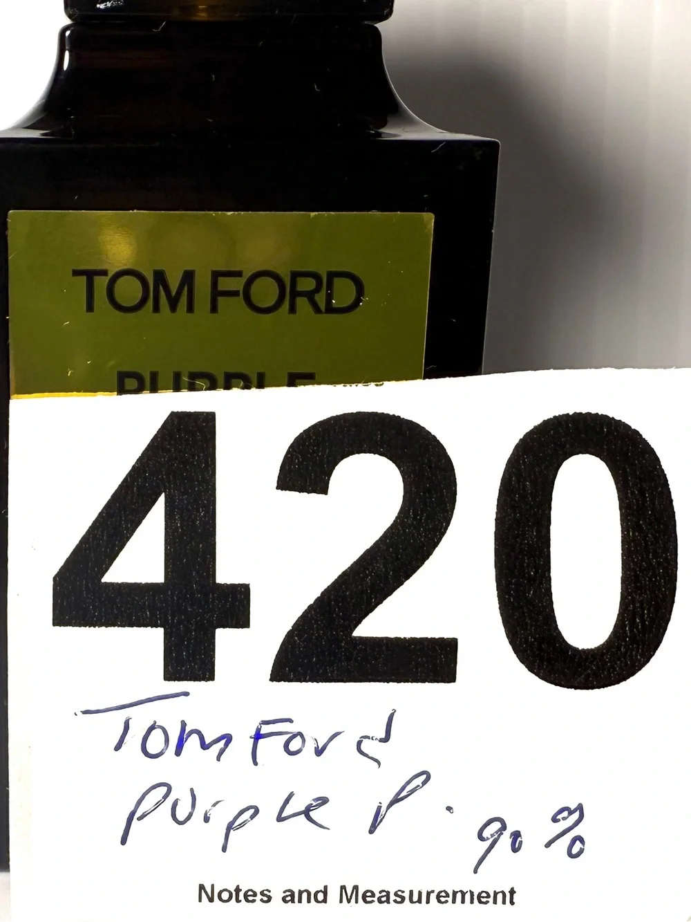 Tom Ford Black & Gold Purple Patchouli Eau de Parfum Bottle - Picture 4 of 4
